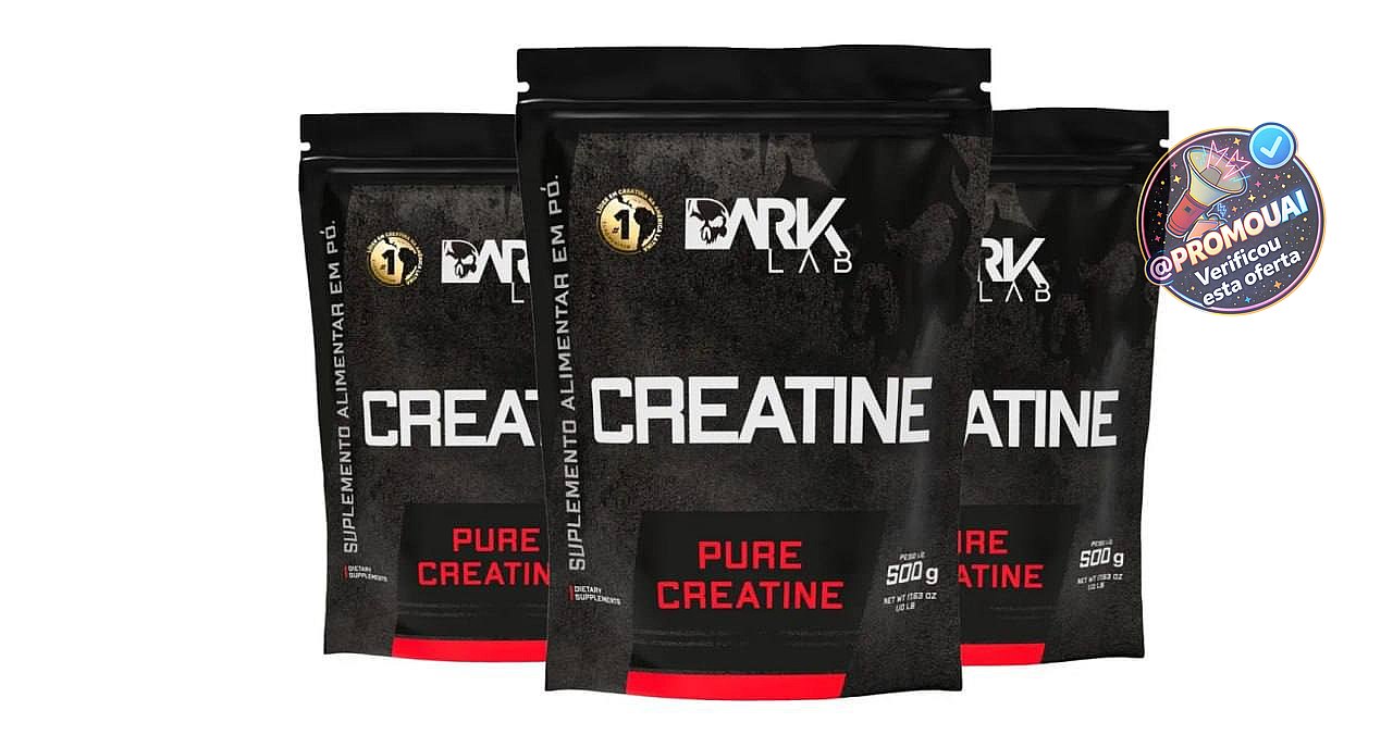 Creatina Monohidratada Pura 500g Dark Lab