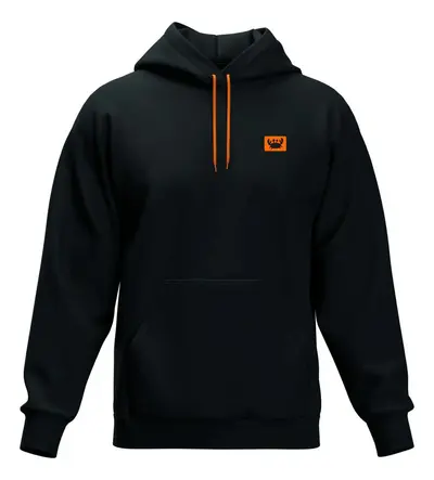 Moleton Capuz Blusa De Frio Lisa Cordão Neon Canguru Macio