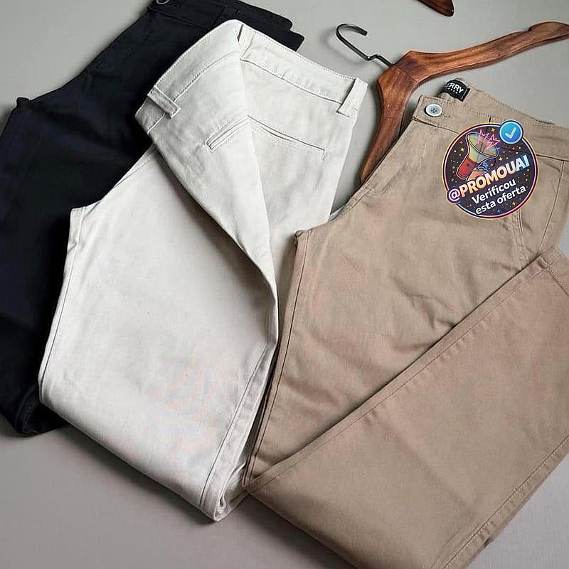 Calça Sarja Alfaiataria Esporte Fino