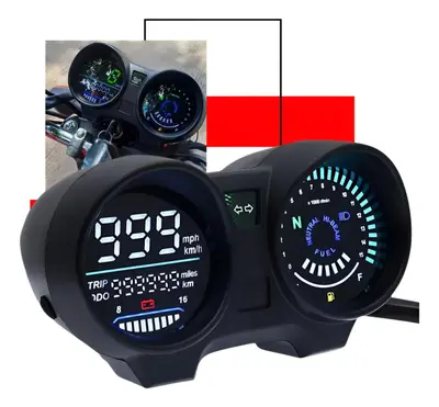 Painel Digital Cg Titan 150 Sport Até 2008 Fan 150 Até 2013