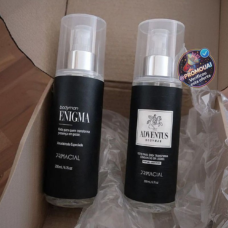 Kit Body Splash Adventus e Enigma 200ml