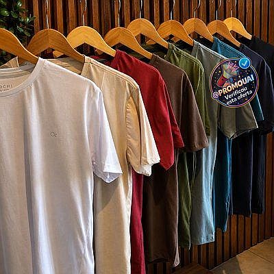 Camiseta Básica Masculina Lisa (P ao XGG)