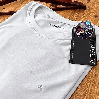 Camiseta Aramis Básica Branca