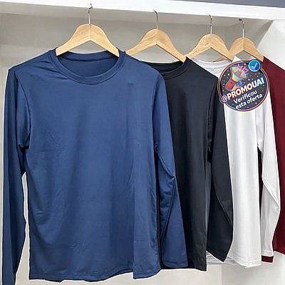 Kit 3 Camiseta Dry Fit Manga Longa Proteção UV
