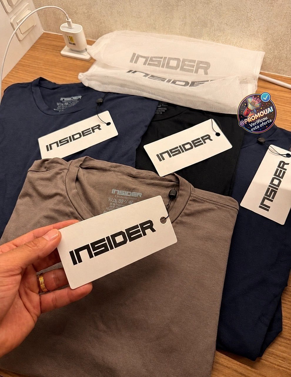 Camiseta Tech Light Insider