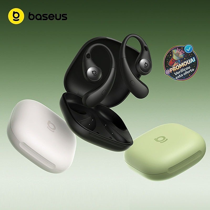 Fones de Ouvido Baseus Eli Sport 2 Open-ear Sem Fio IP57