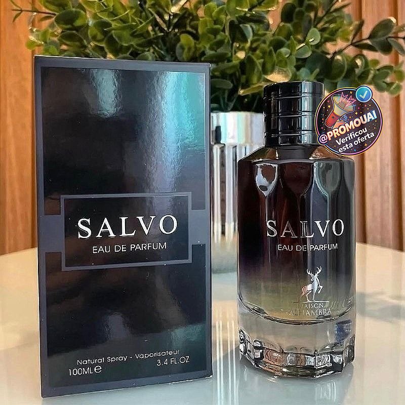 Perfume Masculino Arabe Salvo Eua De Parfum Alhmabra 100ml Original
