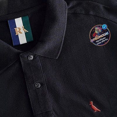 Camisa Polo Reserva Pica Pau Vermelho Preto (P e GG)