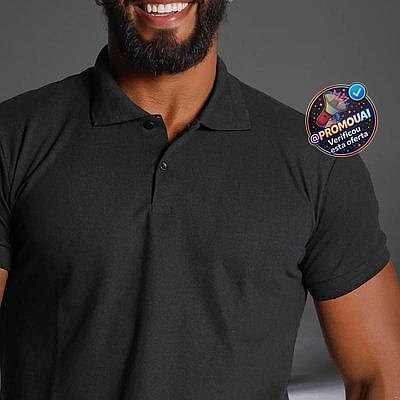 Camisa Gola Polo Masculina Pique Premium Algodão