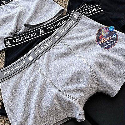 Kit 10 Cuecas Algodão Polo Wear