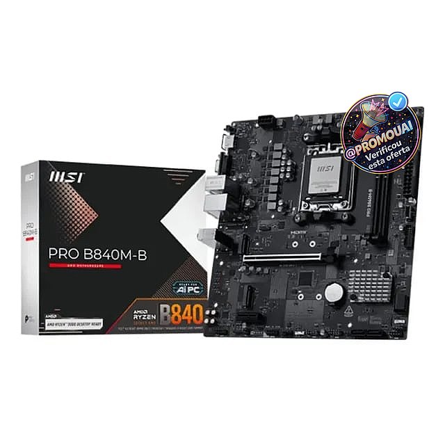 Placamae Msi Pro B840mb Am5