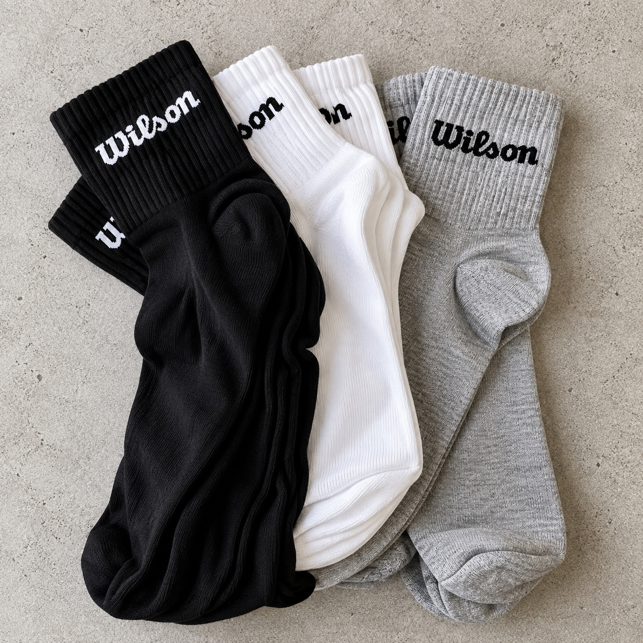Kit 3 Meias Cano Longo Wilson Unissex
