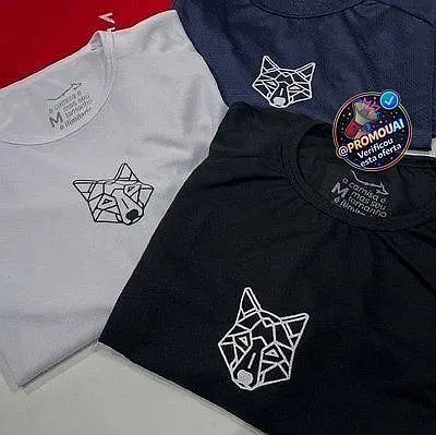Kit 3 Camisetas Masculina Dry Alpha MACHO Geométrico