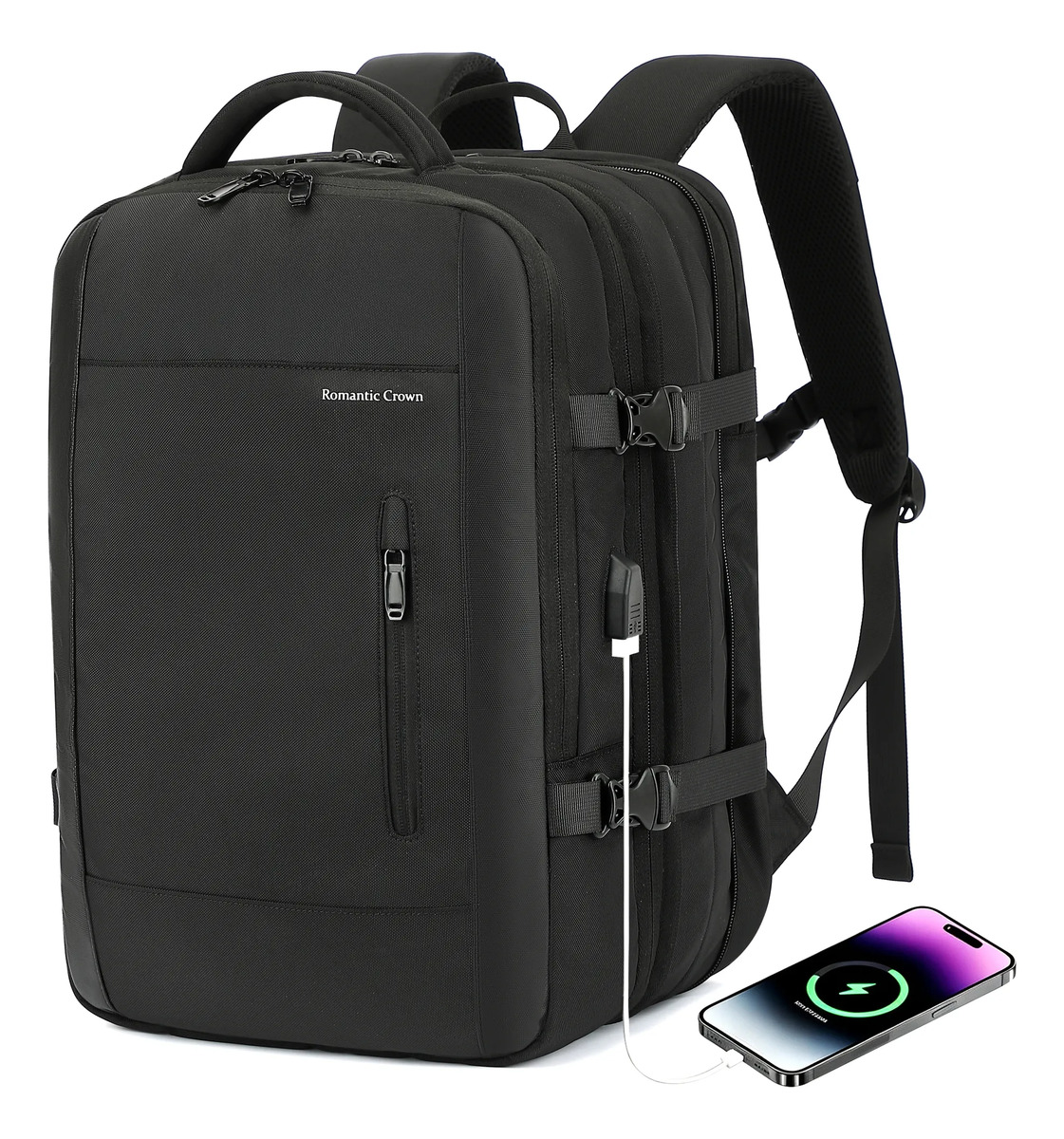 Mochila Viagem Feminina Masculina Para Notebook Executiva