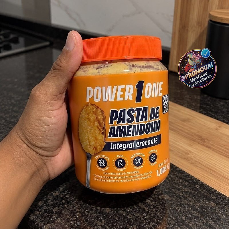 Pasta de Amendoim Power One 1kg