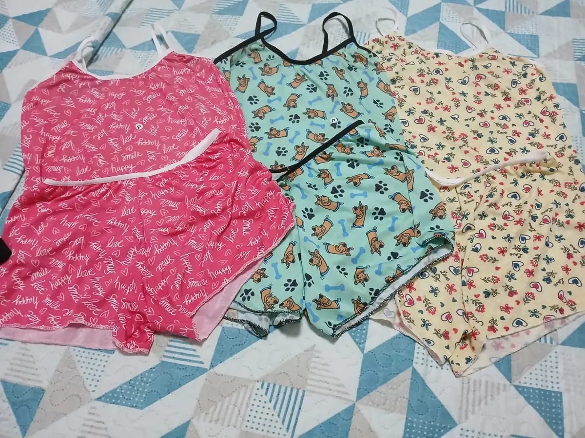 Kit 3 Baby Doll Sortidos
