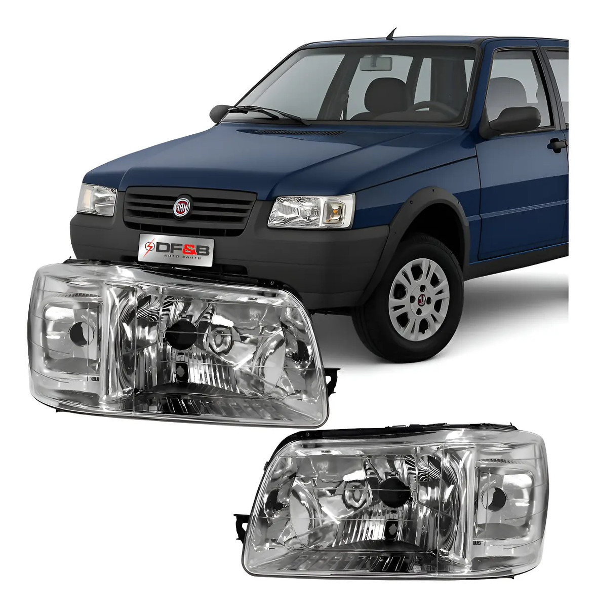 Par Farol Uno Mille Fire Economy Way 2004 a 2008
