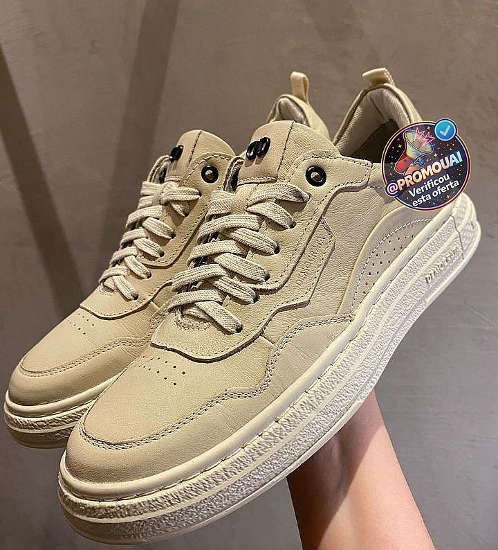 Tênis Couro Democrata Denim Jake (38 ao 44)