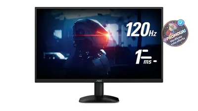 Monitor AOC 22" 120Hz 1ms Gaming HDMI 22B35HM23 Preto